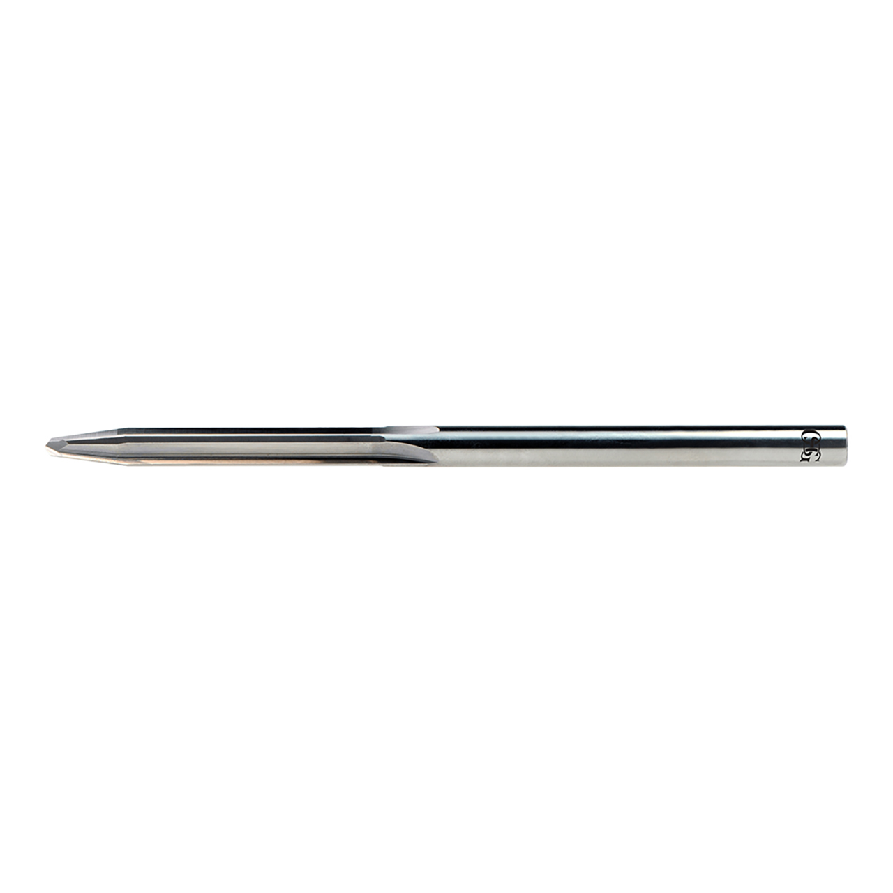 OSG 257-1906 | 0.190" Diameter x 4.82mm Shank x 47.30mm LOC x 152.40mm OAL 4 Flute BRIGHT Coated Carbide 257 Chucking Reamer