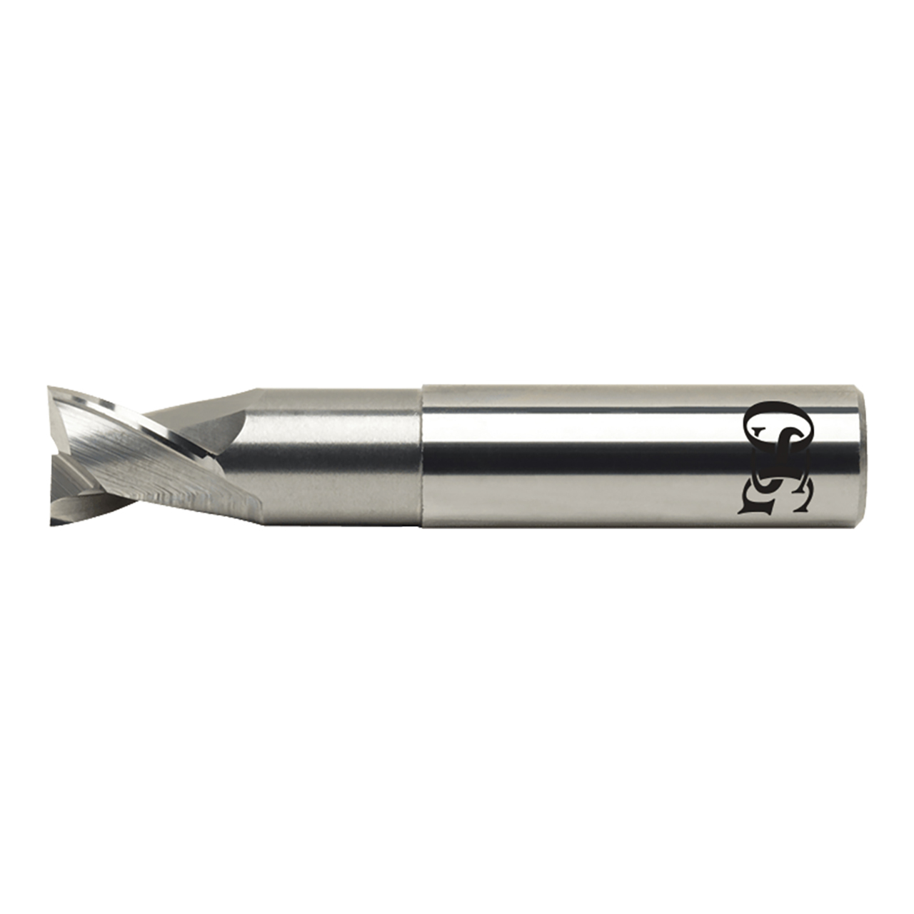 OSG 20230400 | EXOCARB 1/4" Diameter x 0.250" Shank x 0.250" LOC x 2.500" OAL x 0.060" Radius x 30 Degree Helix Angle 2 Flute BRIGHT Coated Carbide 2023 Corner Radius End Mill