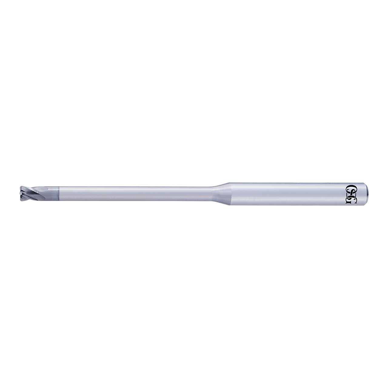 OSG 8557643 | A Brand 4.00mm Diameter x 6.00mm Shank x 3.20mm LOC x 6.00mm OAL x 1.00mm Radius x 30 Degree Helix Angle 4 Flute DUROREY Coated Carbide 8592 Corner Radius End Mill