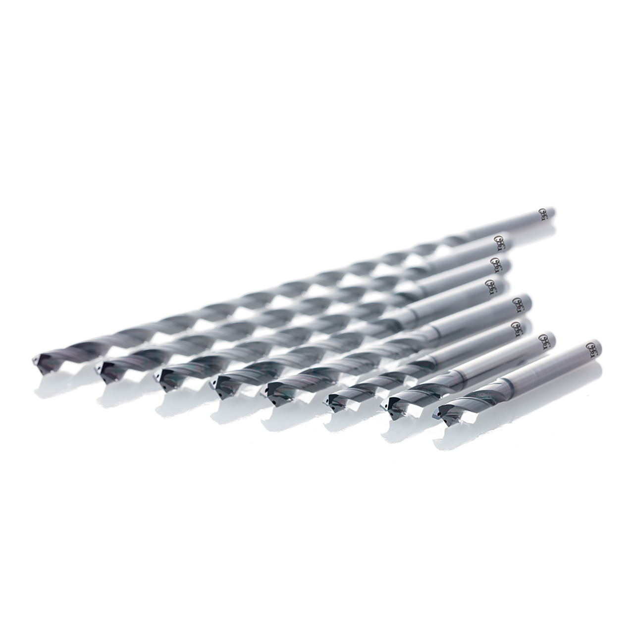 OSG 8718500 | A Brand 5.00mm Drill Size x 5.00mm Shank x 265.00mm Flute Length x 315.00mm OAL x 140 Degree Point Angle 2 Flute EgiAs Coated Carbide 6570 Extra Long Drill Bit