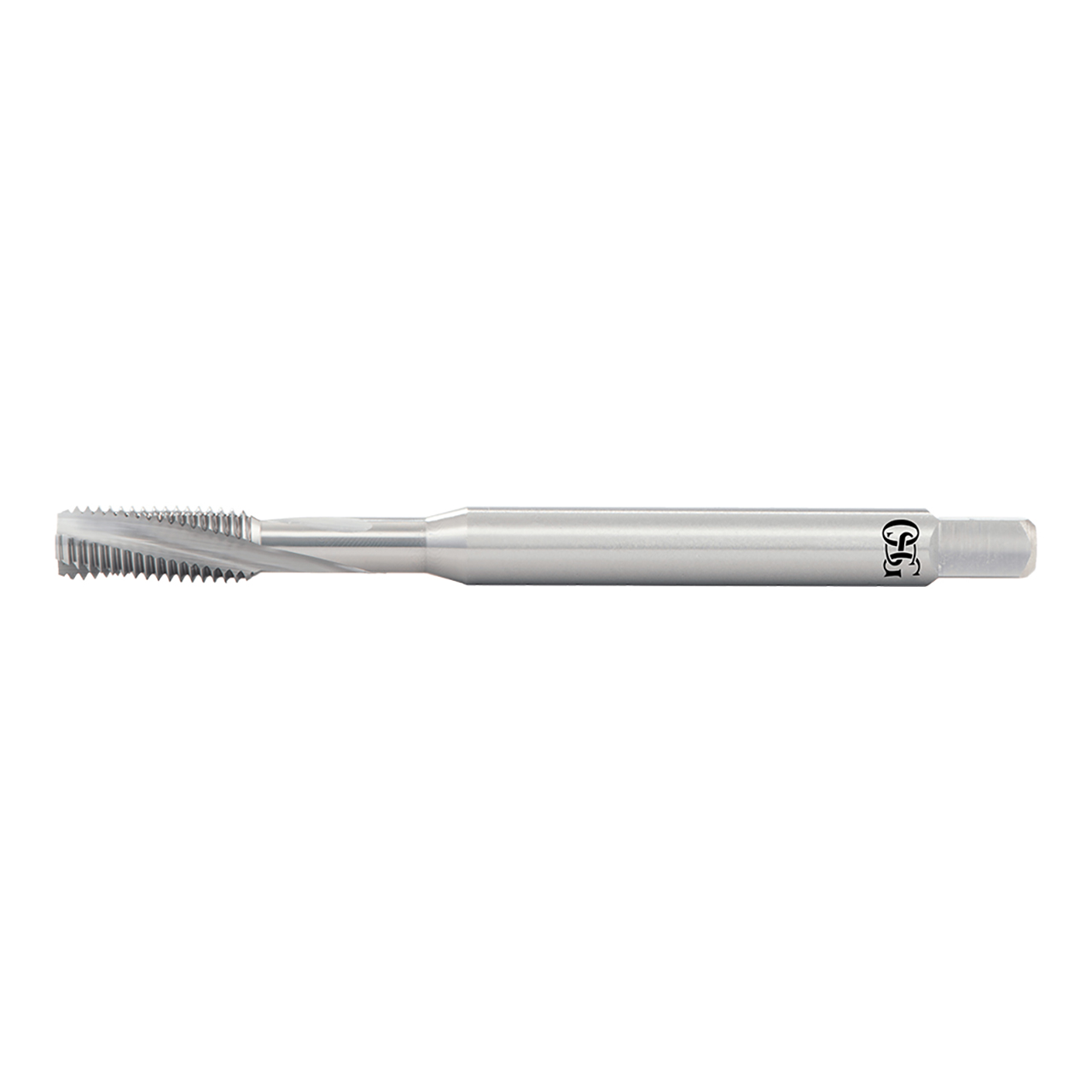 OSG 1660000800 | A BRAND M10 x 1.25mm Thread Size x 18.00mm Thread Length MF D5 Bottom (1.5P) Chamfer Type 3 Flute Right Hand Bright Coated Carbide 16600 Spiral Flute Tap