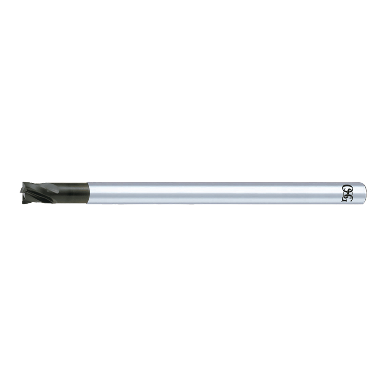 OSG 70420516 | EXOCARB 0.250" Diameter x 0.250" Shank x 0.250" LOC x 4.000" OAL x 30 Degree Helix Angle 4 Flute DIAMOND Coated Carbide 7042 Square End Mill