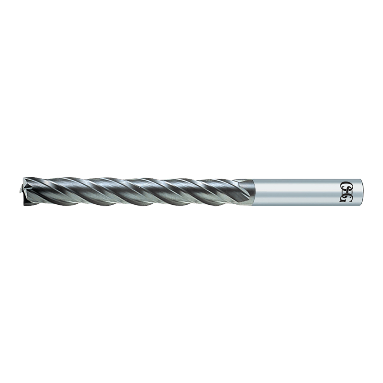 OSG 70410916 | EXOCARB 3/16" Diameter x 0.188" Shank x 1.000" LOC x 4.000" OAL x 30 Degree Helix Angle 4 Flute DIAMOND Coated Carbide 7041 Square End Mill
