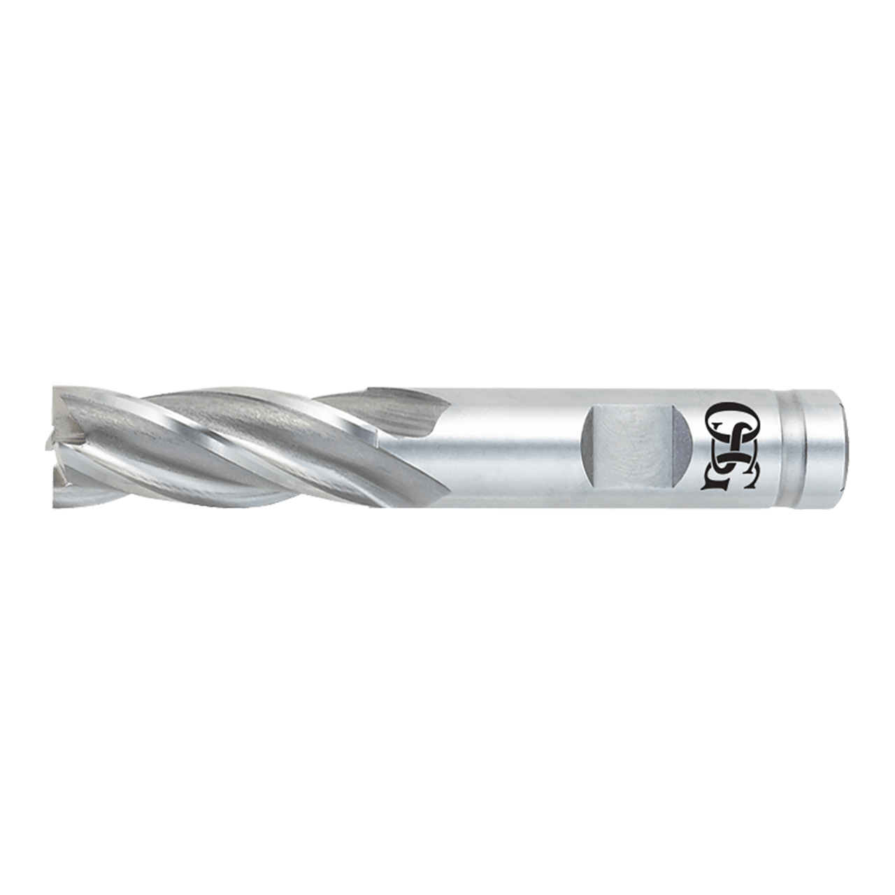 OSG 5401505 | 3/4" Diameter x 0.500" Shank x 1.625" LOC x 3.625" OAL x 30 Degree Helix Angle 4 Flute TiN Coated HSS-CO 540 Square End Mill