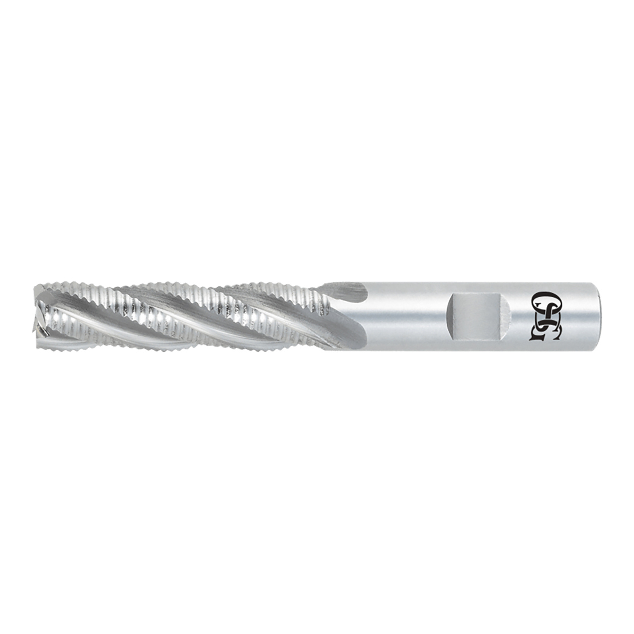 OSG 4601200 | 3/4" Diameter x 0.750" Shank x 0.750" LOC x 2.875" OAL x 30 Degree Helix Angle 4 Flute BRIGHT Coated HSS-CO 460 Roughing End Mill