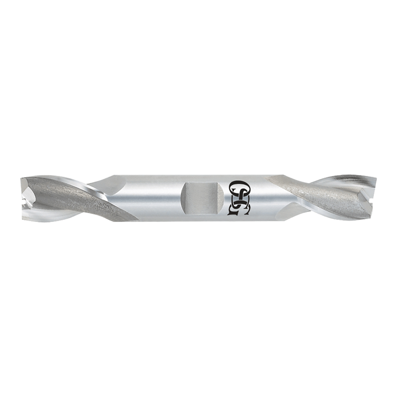 OSG 5820800 | 10.00mm Diameter x 12.70mm Shank x 20.63mm LOC x 95.20mm OAL x 30 Degree Helix Angle 2 Flute Bright Coated HSS-CO 582 Double Ended Square End Mill