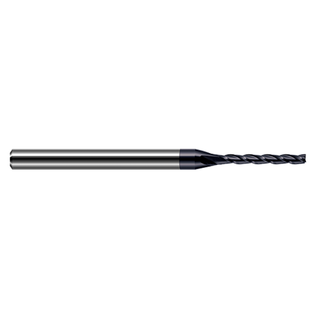 Harvey Tool 826999-C3 | 2.60mm Diameter x 1/8" Shank x 0.816" LOC x 2.500" OAL 4 Flute AlTiN Coated Carbide Square End Mill