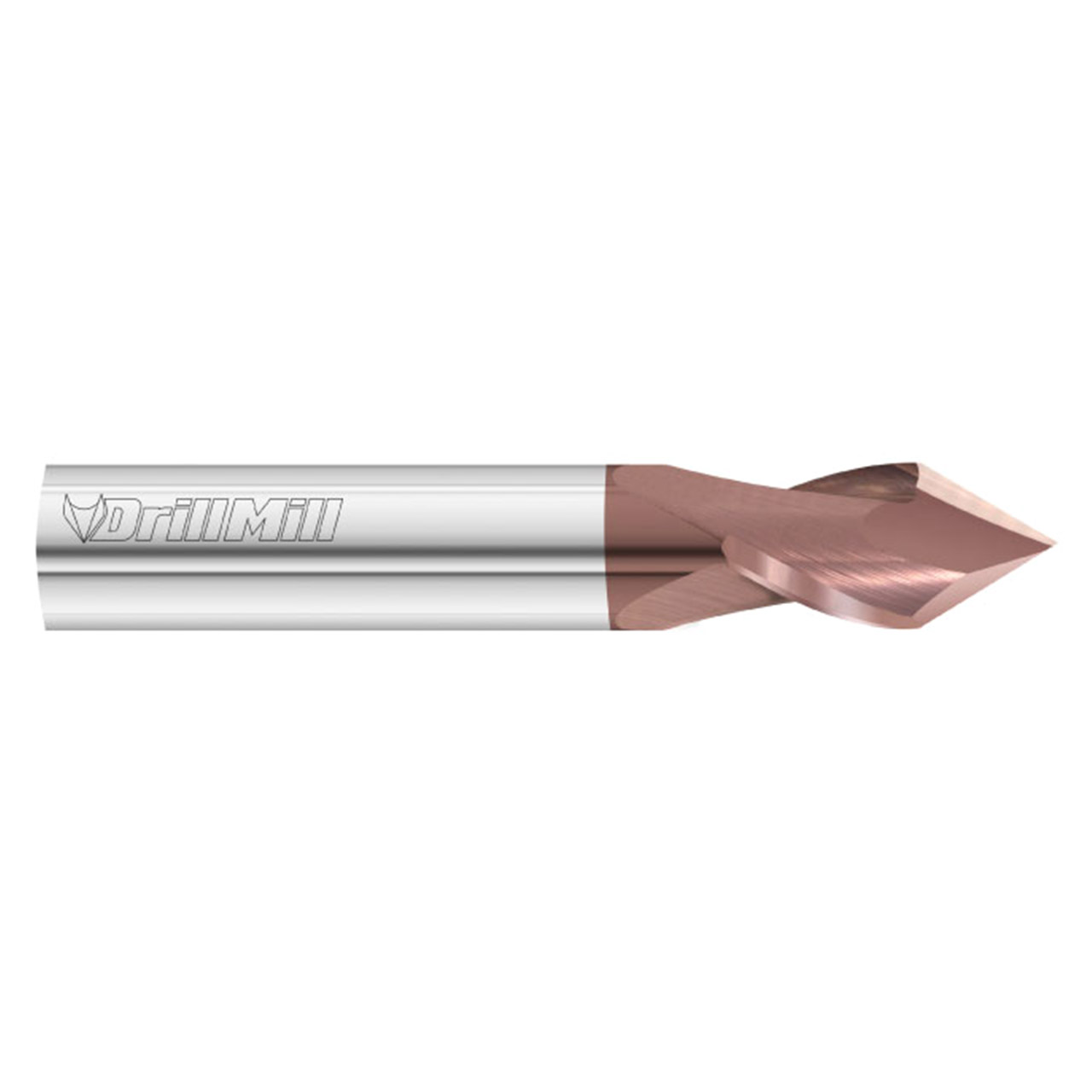 Fullerton Tool 12600 | 1/32" Diameter x 1/8" Shank x 1-1/2" OAL 2 Flute FC20 Coated Drill Mill