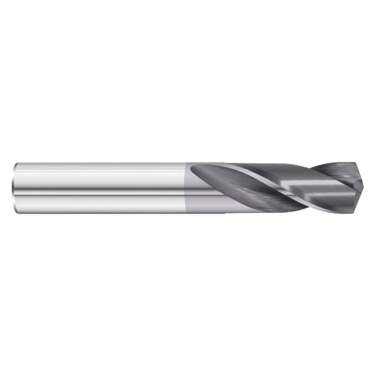 Fullerton Tool 13318 | 0.332" Diameter x 0.332" Shank x 3.000" OAL 2 Flute FC7 Coated Screw Machine Length Drill Bit