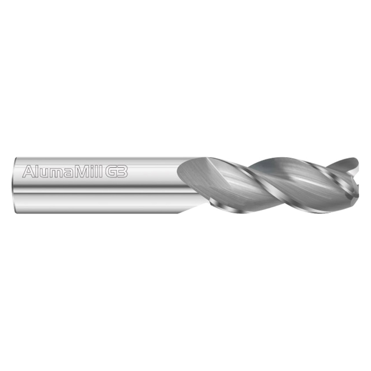 Fullerton Tool 27277 | 0.276" Diameter x 0.276" Shank x 2.520" OAL x 0.020" Radius 3 Flute Corner Radius End Mill