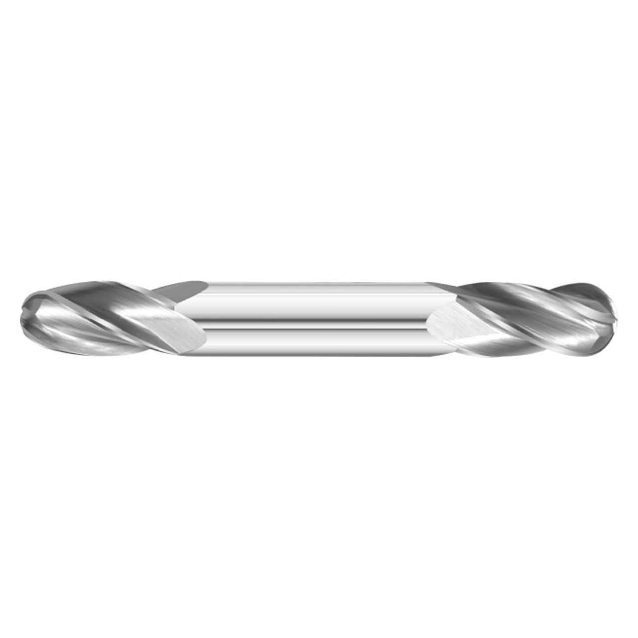 Fullerton Tool 32405 | 7/32" Diameter x 1/4" Shank x 3" OAL 4 Flute Ball End Mill