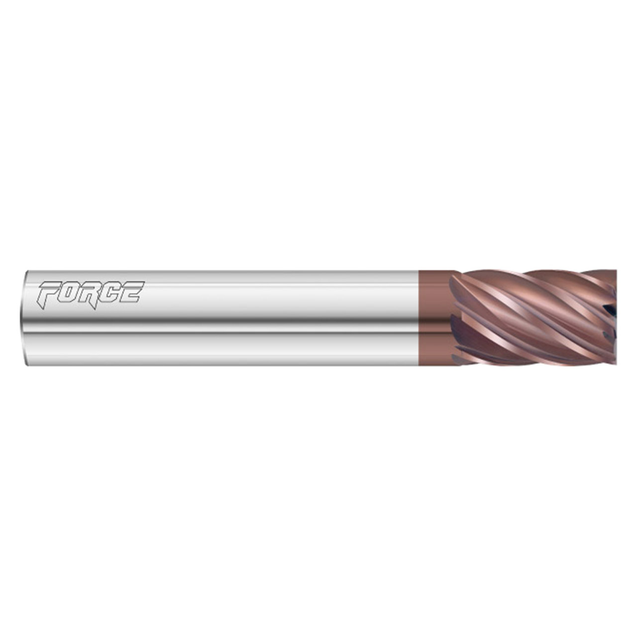 Fullerton Tool 36252 | 1/2" Diameter x 1/2" Shank x 2-1/2" OAL 7 Flute FC20 Coated Square End Mill