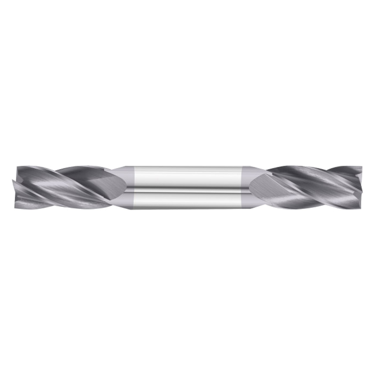 Fullerton Tool 37004 | 7/32" Diameter x 3/8" Shank x 3-1/2" OAL 4 Flute TiAlN Coated Square End Mill