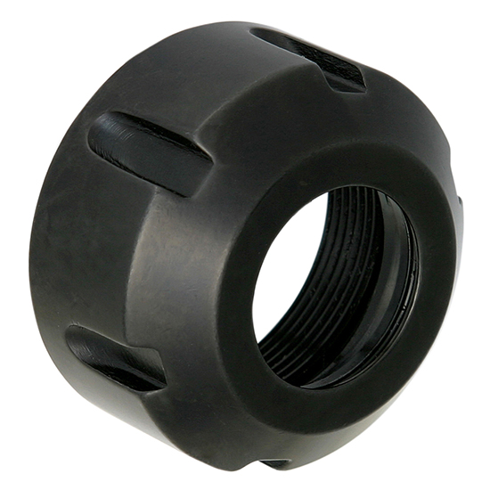 Techniks 41616 | 17.00mm Diameter x ER16 Tool Steel PowerCOAT Coolant Slot Nut