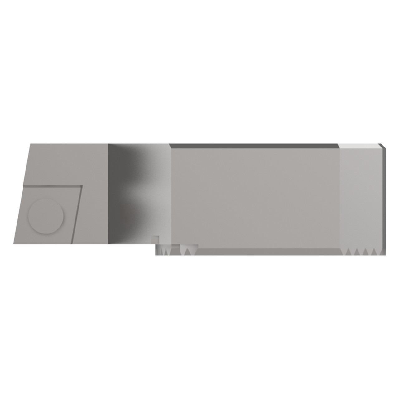 Allied Machine and Engineering 251007 | Wohlhaupter 92.00mm Minimum Diameter x 0.866" Working Length x 90 Degree Approach Angle Insert Holder