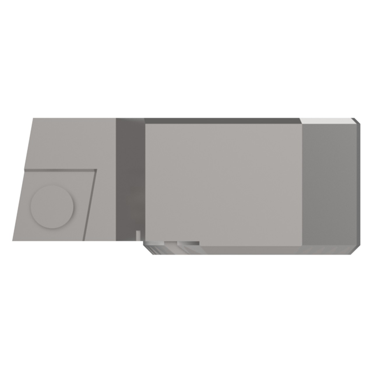 Allied Machine and Engineering 251006 | Wohlhaupter 70.00mm Minimum Diameter x 0.866" Working Length x 90 Degree Approach Angle Insert Holder