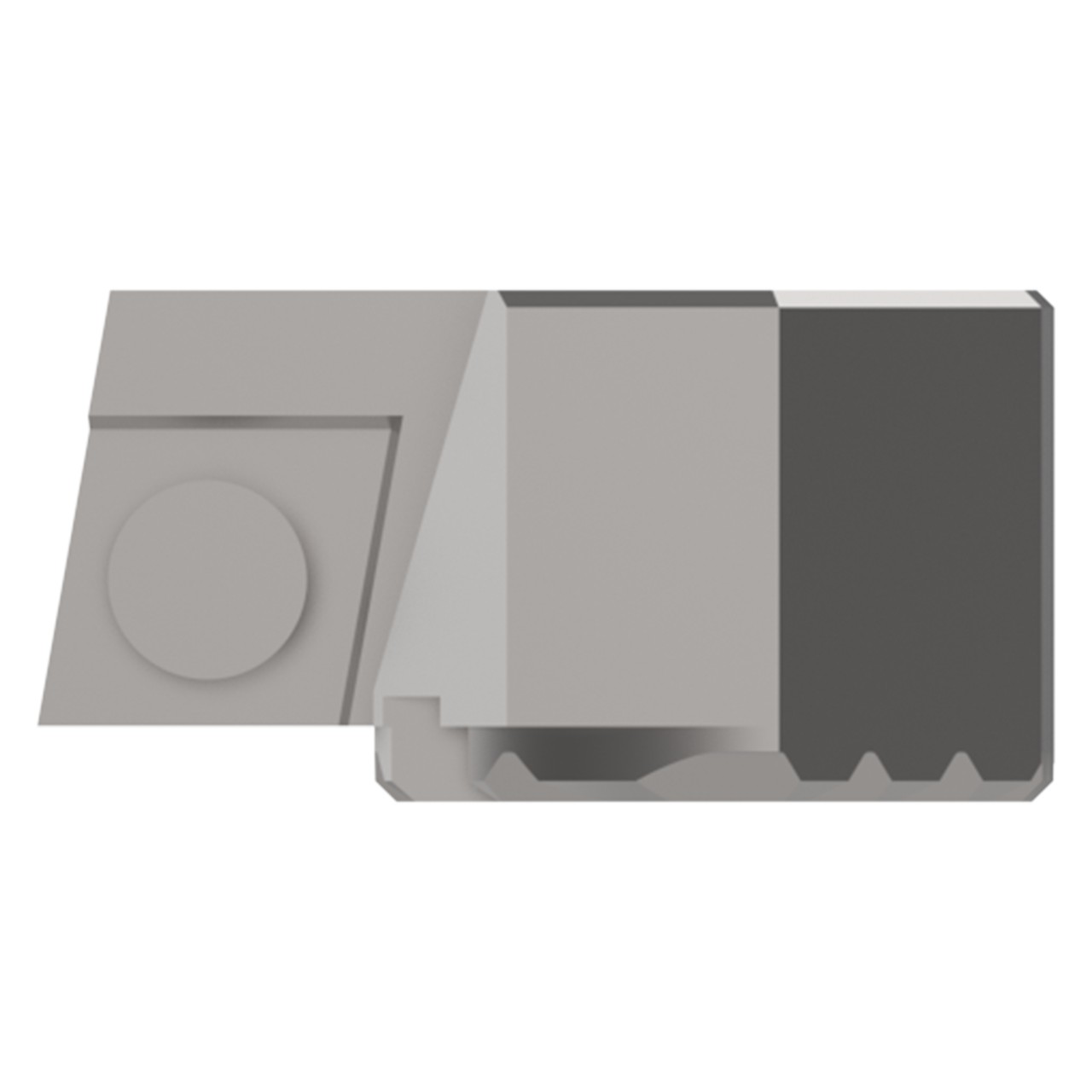 Allied Machine and Engineering 251002 | Wohlhaupter 34.00mm Minimum Diameter x 0.551" Working Length x 90 Degree Approach Angle Insert Holder