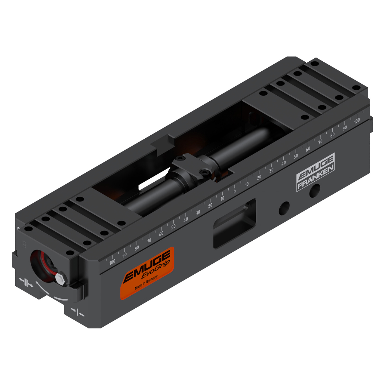 Emuge EvoGrip SEG1079.4241 | 70.00mm Width x 230.00mm Length x 48.00mm Height Steel Centering Vise Base Unit