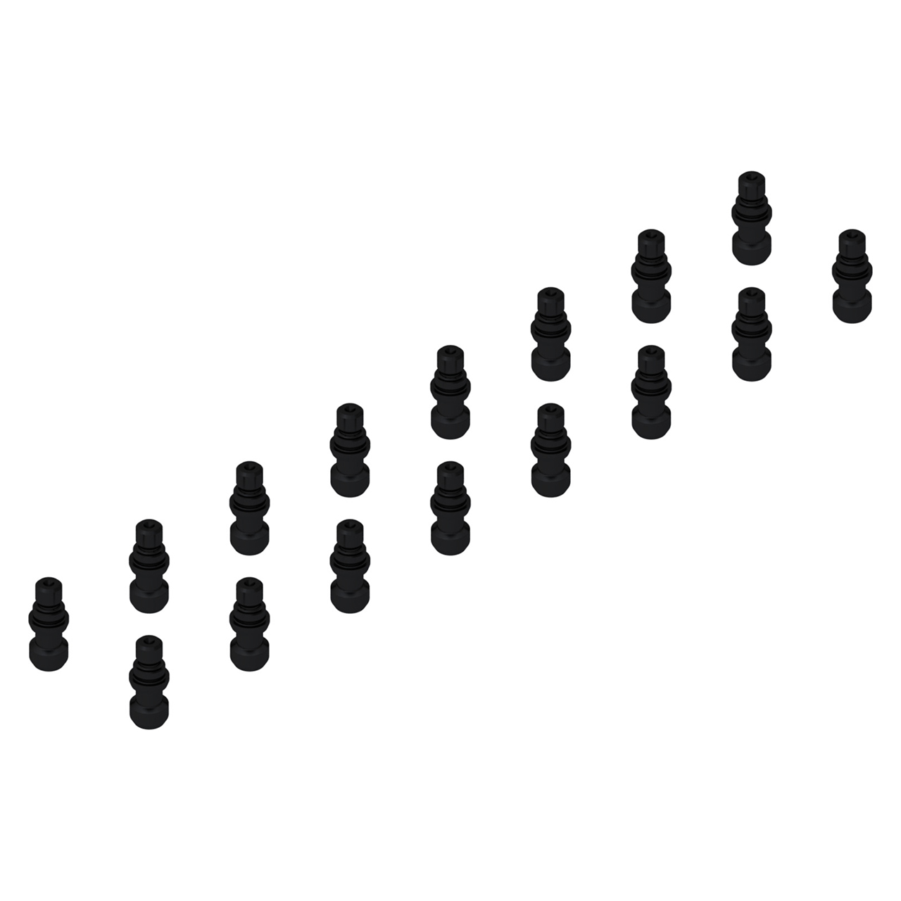 Emuge EvoGrip SEG1079.4551 | M10 Size Steel Locating Bolt Set