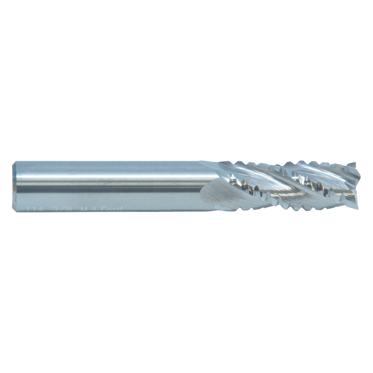 M.A. Ford 11475000 | 3/4" Diameter x 3/4" Shank x 1-1/2" LOC x 4.000" OAL x 30 Degree Helix Angle 4 Flute Uncoated Carbide 114 Square End Mill