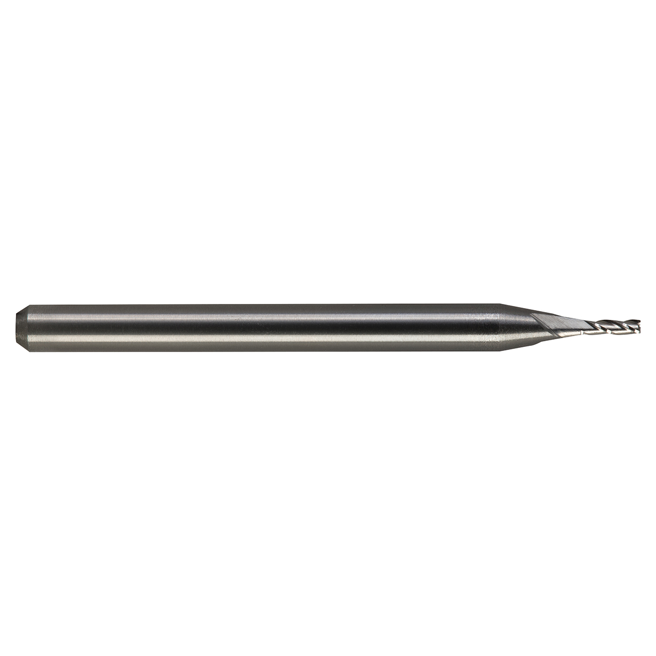 M.A. Ford 11601560 | 1/64" Diameter x 1/8" Shank x 1/32" LOC x 1-1/2" OAL x 30 Degree Helix Angle 3 Flute Uncoated Carbide 116 Square End Mill