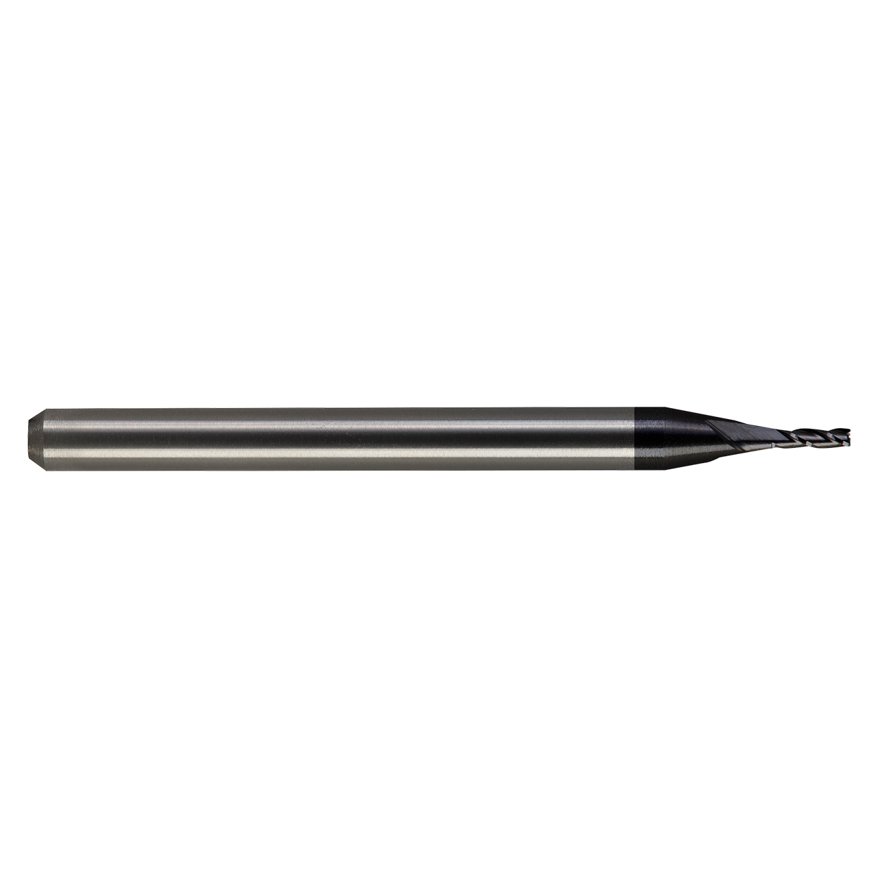 M.A. Ford 11604680A | 3/64" Diameter x 1/8" Shank x 7/64" LOC x 1-1/2" OAL x 30 Degree Helix Angle 3 Flute ALtima Coated Carbide 116 Square End Mill