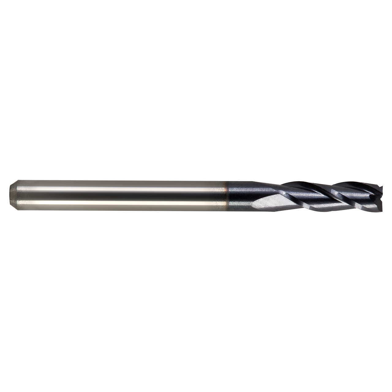 M.A. Ford 11615750A | 4.00mm Diameter x 4.00mm Shank x 14.00mm LOC x 51.00mm OAL x 30 Degree Helix Angle 3 Flute ALtima Coated Carbide 116 Square End Mill
