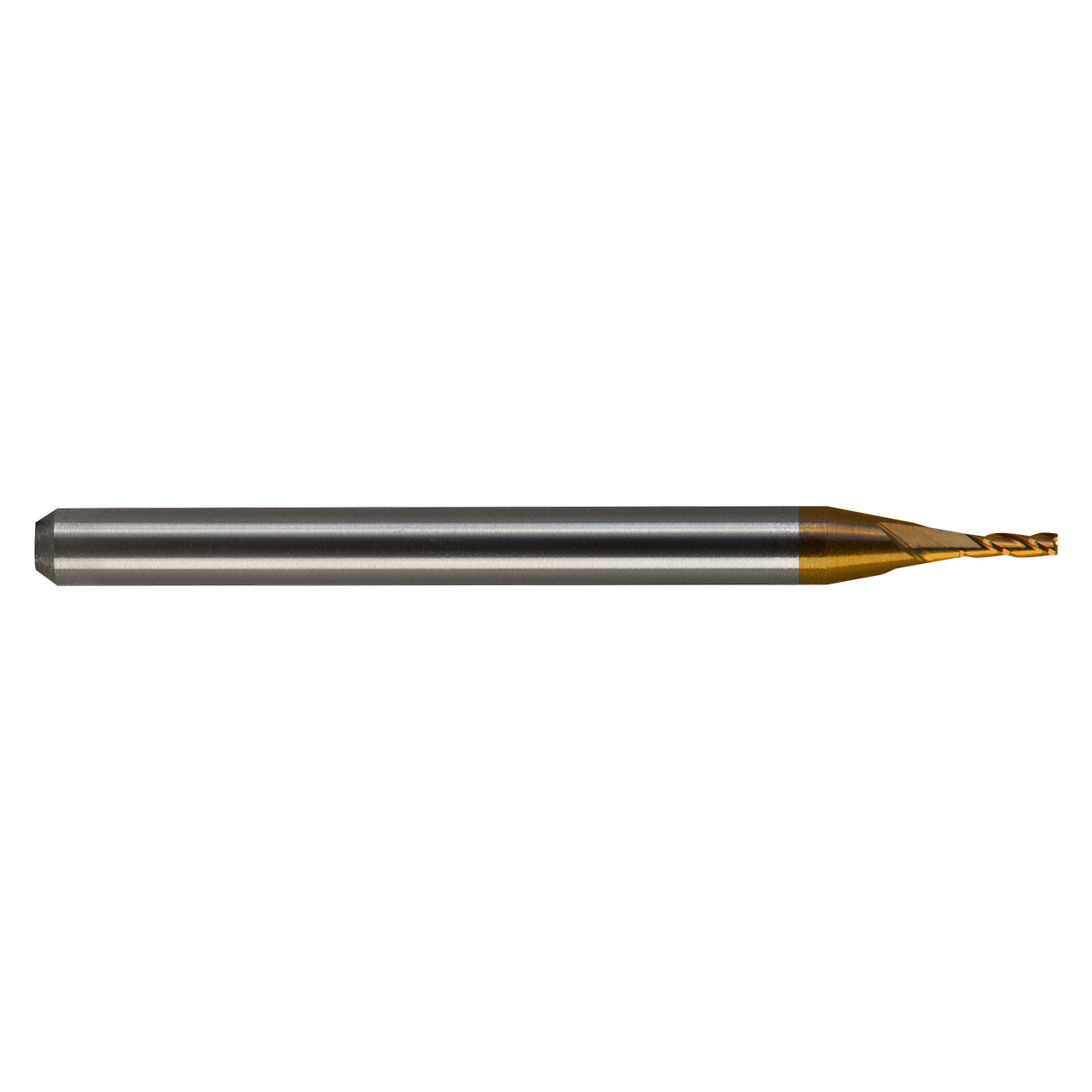 M.A. Ford 11619680T | 5.00mm Diameter x 5.00mm Shank x 20.00mm LOC x 51.00mm OAL x 30 Degree Helix Angle 3 Flute TiN Coated Carbide 116 Square End Mill