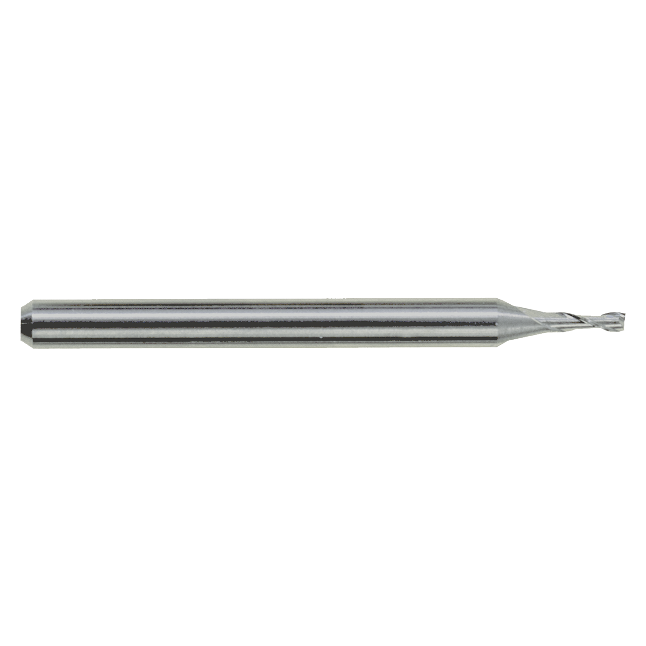 M.A. Ford 12109370 | 3/32" Diameter x 1/8" Shank x 9/32" LOC x 1-1/2" OAL x 30 Degree Helix Angle 2 Flute Uncoated Carbide 121 Square End Mill