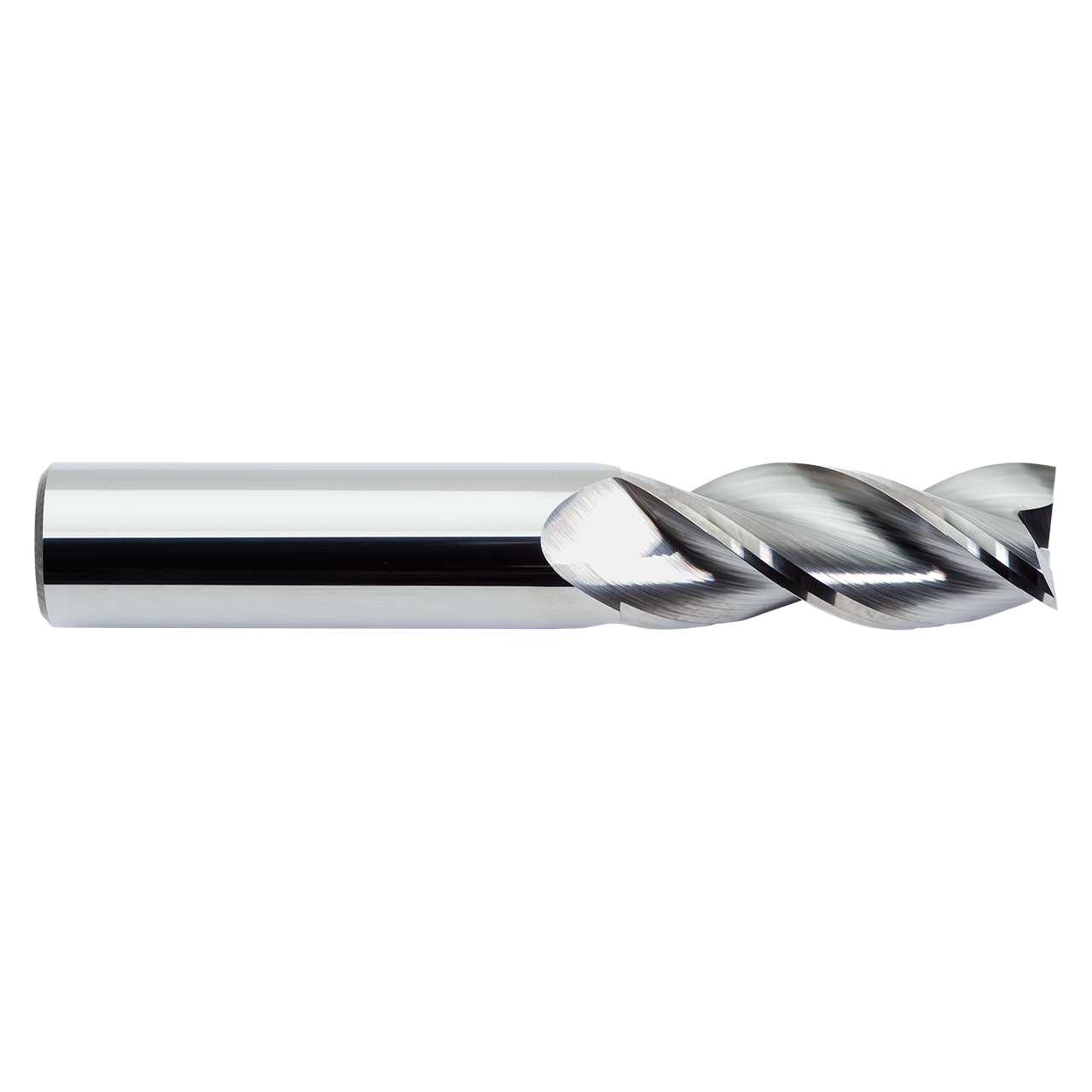 M.A. Ford 13850008 | 1/2" Diameter x 1/2" Shank x 3-1/4" LOC x 6.000" OAL x 36 Degree Helix Angle 3 Flute Uncoated Carbide 138 Square End Mill