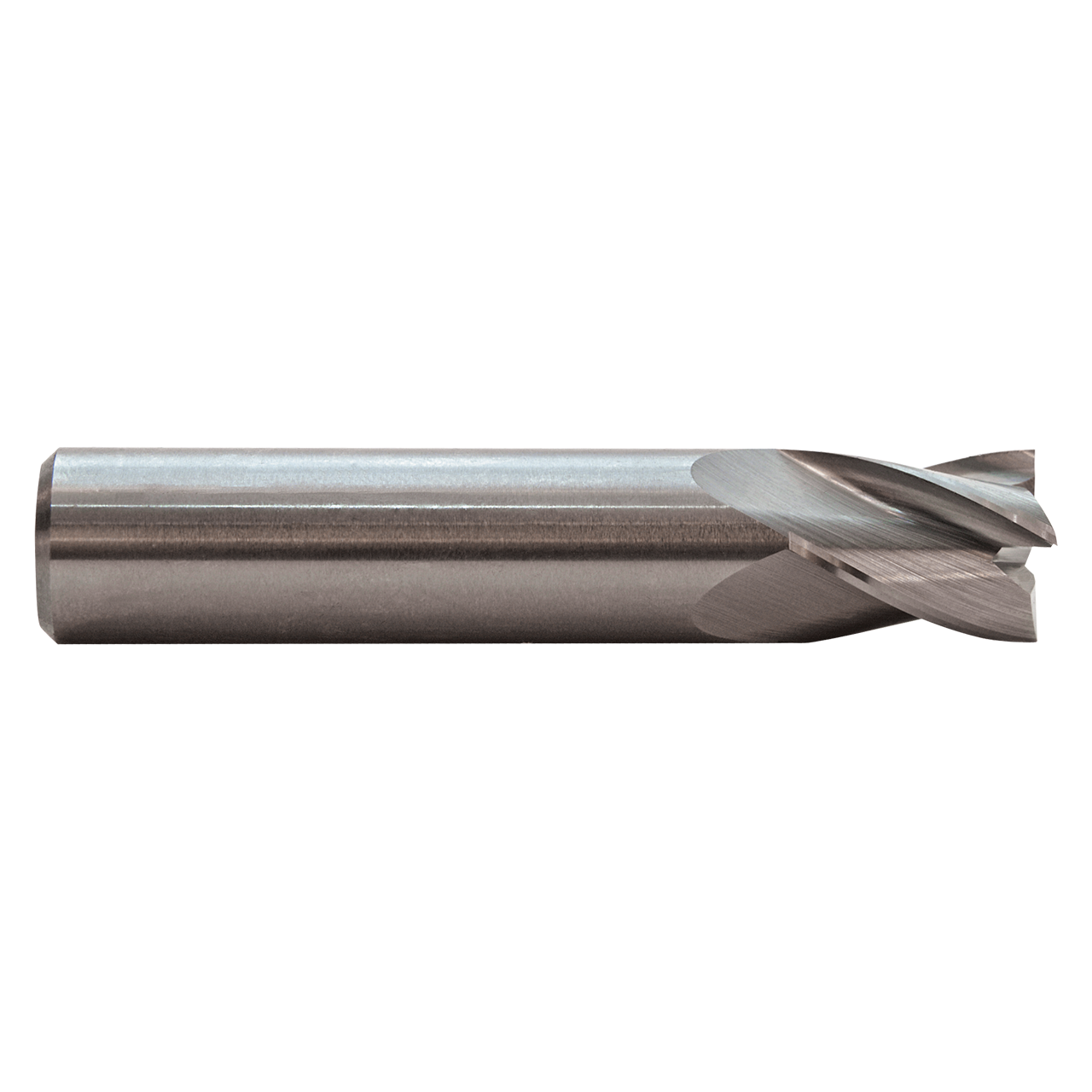 M A Ford 16323430 | 15/64" Diameter x 1/4" Shank x 1/2" LOC x 2.000" OAL x 30 Degree Helix Angle 4 Flute Uncoated Carbide Stub Square End Mill