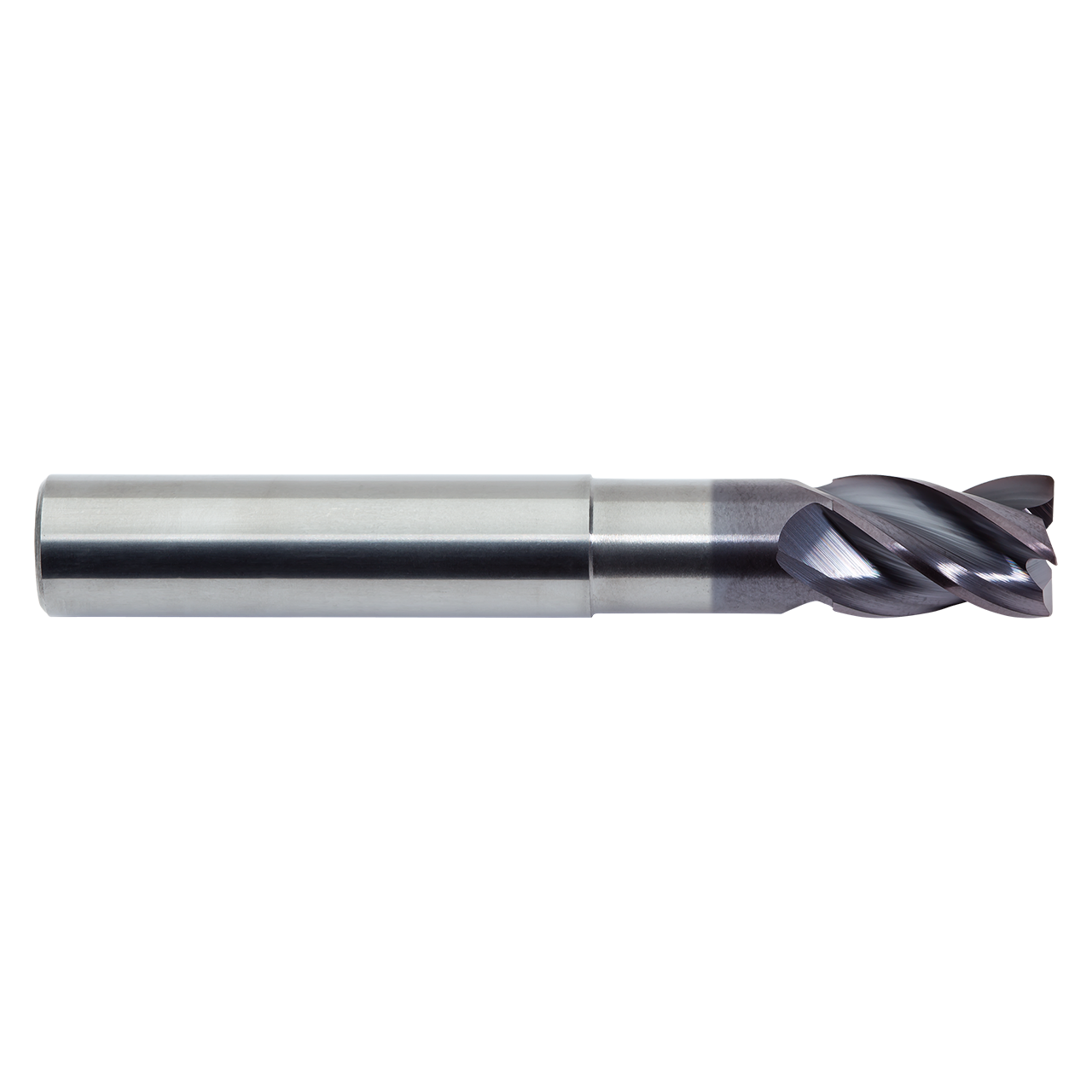 M.A. Ford 177S4724R020A | 12.00mm Diameter x 12.00mm Shank x 18.00mm LOC x 38.00mm Neck Length x 83.00mm OAL x 0.500" Radius x 35-38 Degree Helix Angle 4 Flute ALtima Coated Carbide 177S Corner Radius End Mill