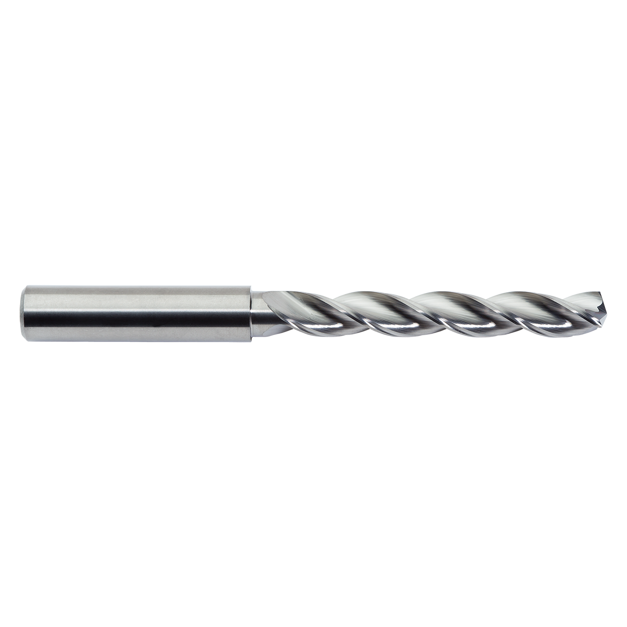 M.A. Ford 22909600 | #41 Drill Size x 0.096" Shank x 1.000" Flute Length x 2.000" OAL x 30 Degree Helix Angle 3 Flute Uncoated Carbide 229 Jobber Length Drill Bit