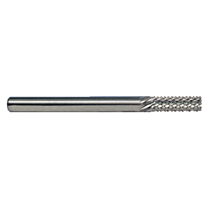 M.A. Ford 23125000B | 1/4" Diameter x 1/4" Shank x 3/4" LOC x 2.000" OAL 13 LH Flute 11 RH Flute Uncoated Carbide 231B Diamond Pattern Router Bit