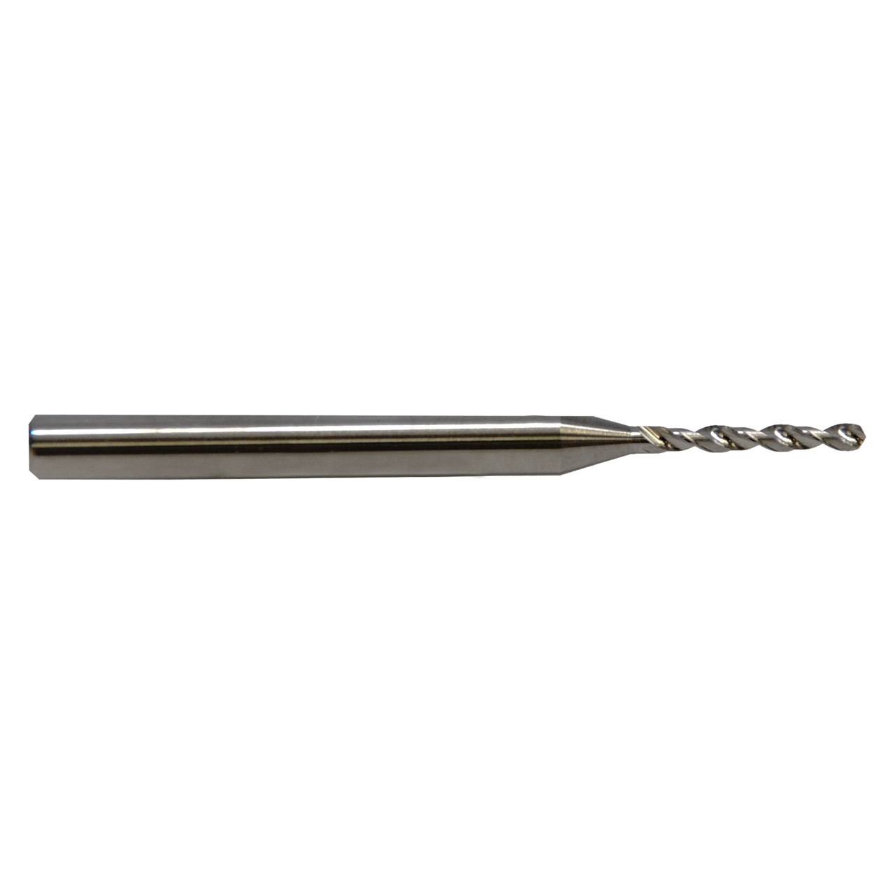 M.A. Ford 30210630 | 2.70mm Drill Size x 3.18mm Shank x 12.19mm Flute Length x 38.00mm OAL x 35 Degree Helix Angle 2 Flute Uncoated Carbide 302 Micro Drill Bit