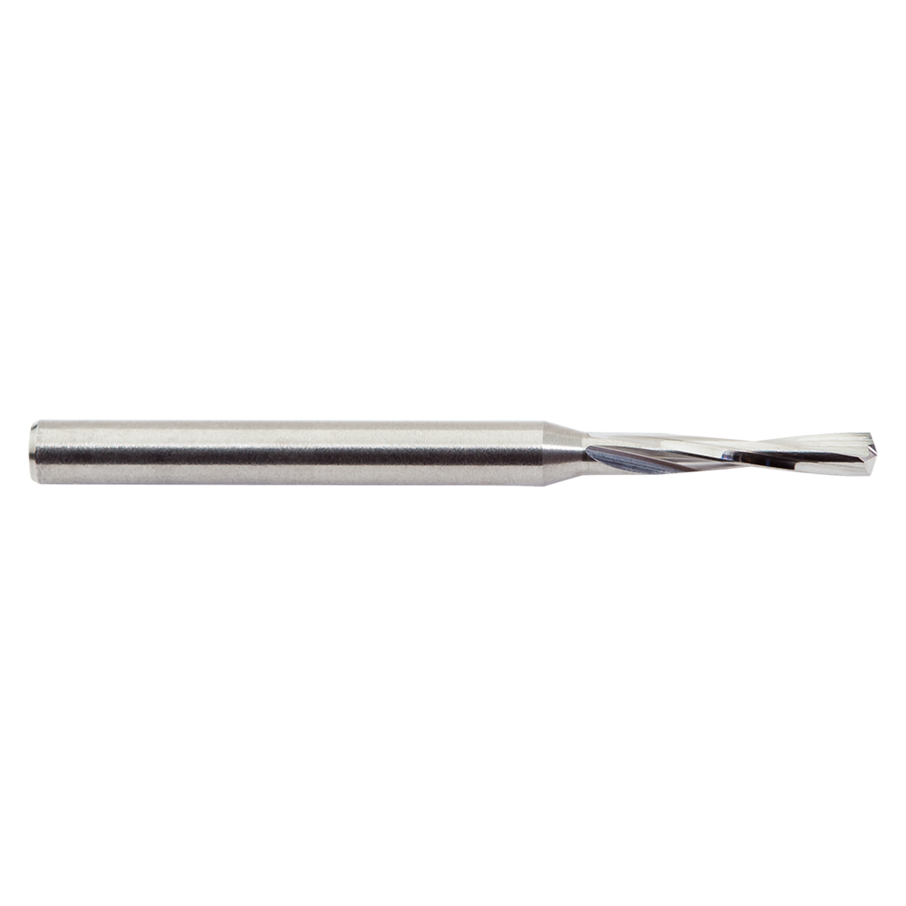 M A Ford 305M0165 | 1.65mm Diameter x 3.00mm Shank x 12.19mm LOC x 38.00mm OAL x 135 Degree Included Angle 2 Flute Uncoated Carbide Micro Drill Bit