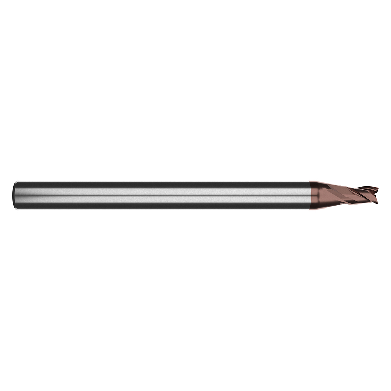 M.A. Ford 3MVSM0100R.20AH | 1.00mm Diameter x 4.00mm Shank x 1.50mm LOC x 50.00mm OAL x 0.200" Radius x 31-35 Degree Helix Angle 3 Flute ALtima Xtreme Coated CARBIDE 3MVS Corner Radius End Mill