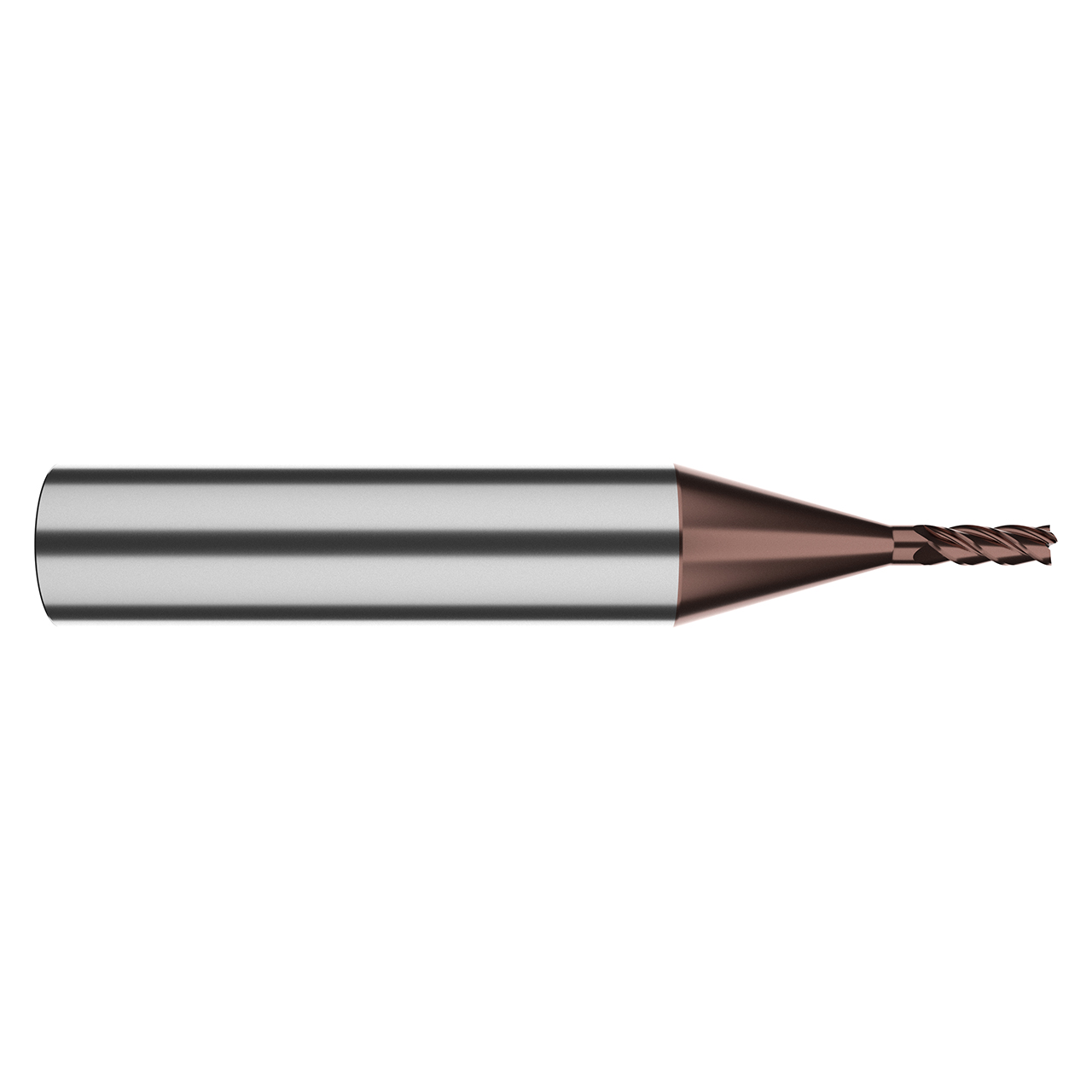 M.A. Ford 4MVR0312AX | 1/32" Diameter x 1/4" Shank x 3/32" LOC x 2-1/2" OAL x 37 Degree Helix Angle 4 Flute ALtima Xtreme Coated Carbide 4MVR Square End Mill