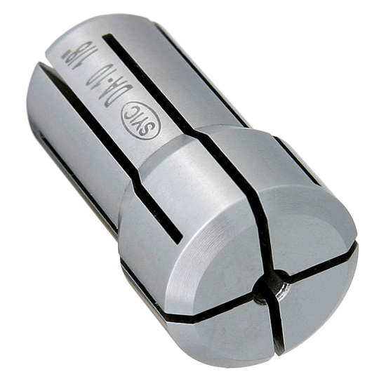 Techniks 01610-1/8 | 0.125" - 0.109" Capacity x 1/8" Shank x DA100 Steel High Precision Double Angle Collet