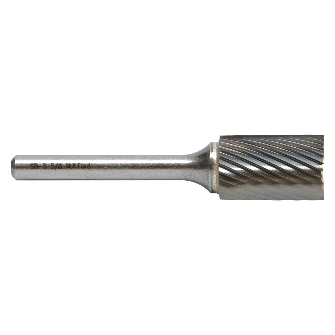 M.A. Ford 70000030EM | 6.40mm Diameter x 3.00mm Shank x 4.80mm LOC x 43.00mm OAL 25 Flute Uncoated Carbide 70SB Miniature Burr