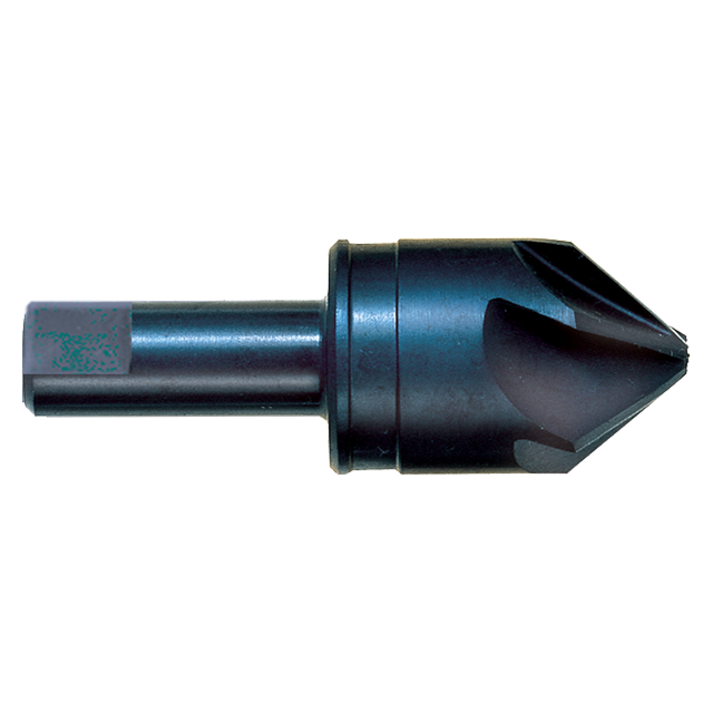 M A Ford 79300003 | 3.000" Diameter x 3/4" Shank x 5.250" OAL x 90 Degree Included Angle 6 Flute Uncoated HSS Countersink
