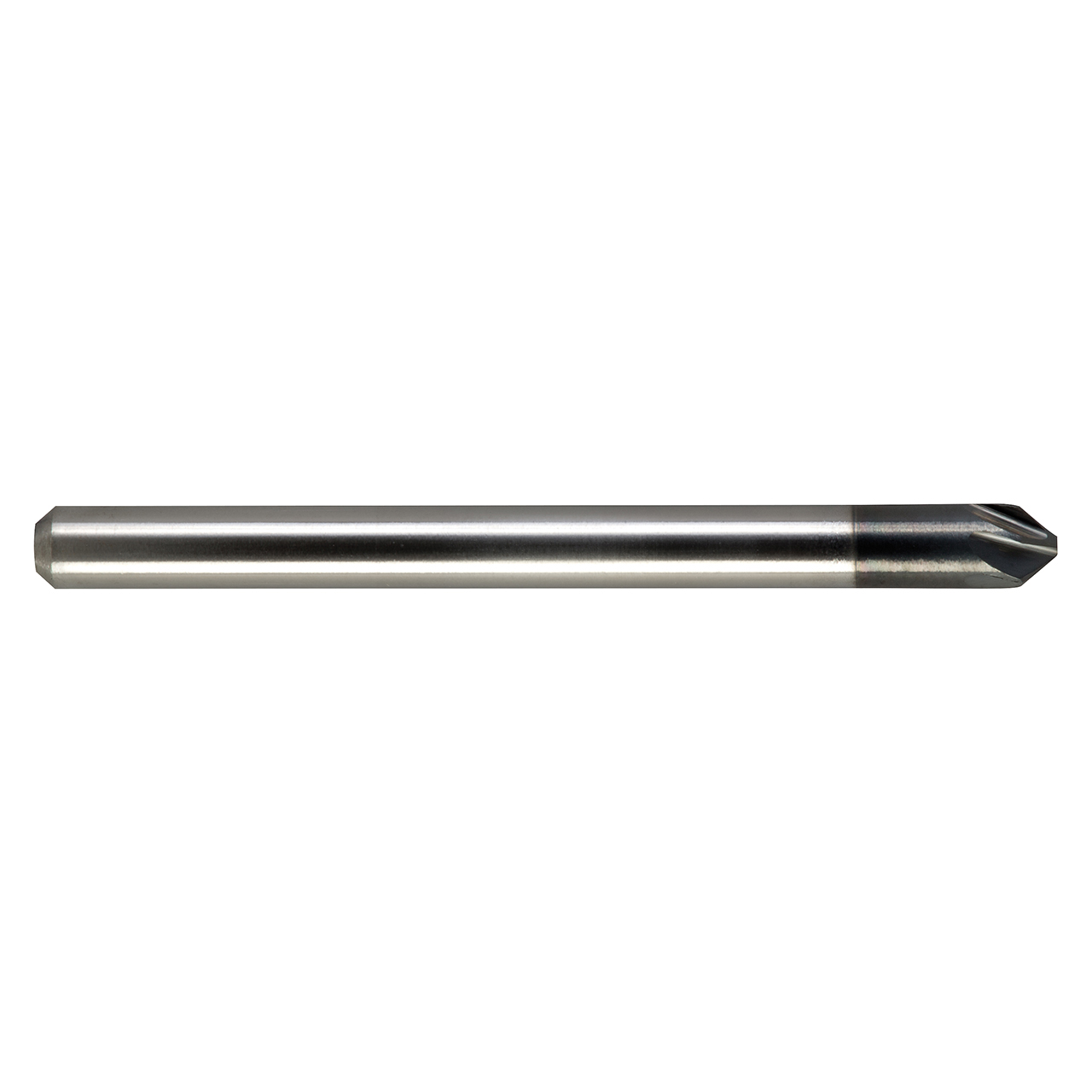 M A Ford 79B025003 | 1/4" Diameter x 1/4" Shank x 2.000" OAL x 90 Degree Included Angle 6 Flute ALtima Blaze Coated HSS Countersink