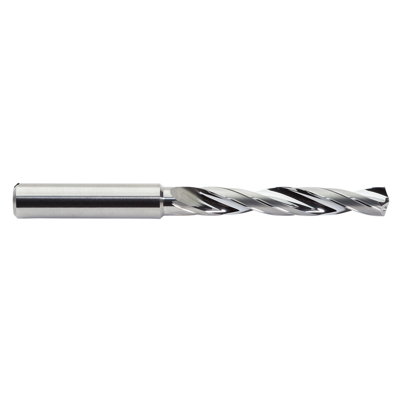 M.A. Ford CDACRM0400 | 4.00mm Drill Size x 6.00mm Shank x 36.00mm Flute Length x 74.00mm OAL x 30 Degree Helix Angle 2 Flute Uncoated Carbide CDACR Jobber Length Drill Bit