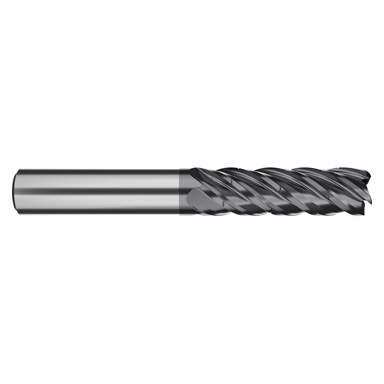 M A Ford XV5CB62544AQ | 5/8" Diameter x 5/8" Shank x 2-5/8" LOC x 5.000" OAL x 0.030" Radius x 40 Degree Helix Angle 5 Flute ALtima Q Coated Carbide Corner Radius End Mill with Chip Breaker