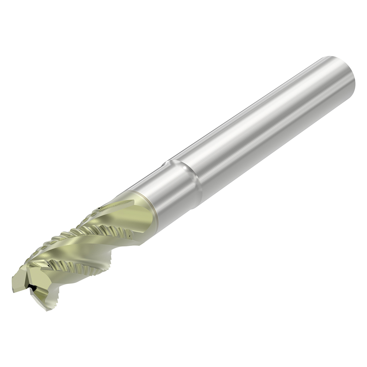 Seco Tools 10318921 | S4931-.500E4R090.0Z3A 0.500" Diameter x 0.500" Shank x 0.473" Neck x 4.000" OAL x 0.090" Radius x 37.50 Degree Helix Angle 3 Flute S4931 AXT Coated Corner Radius End Mill