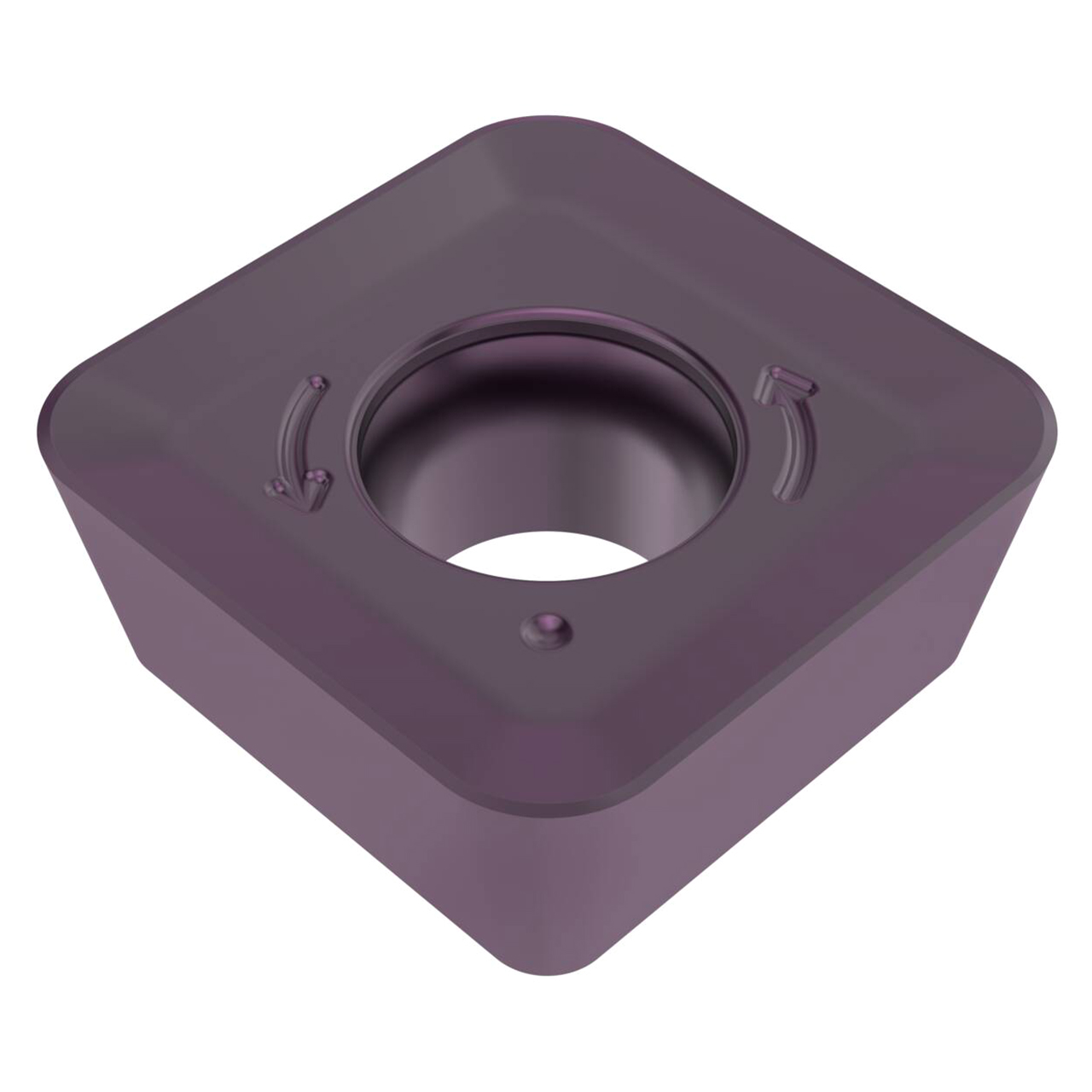 Seco Tools 10325095 | SPKT140523TN-M14 0.551" Circle Diameter x 0.219" Thickness x 0.091" Radius x 11 Degree Clearance Angle 4 Edge Count PVD Coated MH1051 Grade Carbide Milling Insert