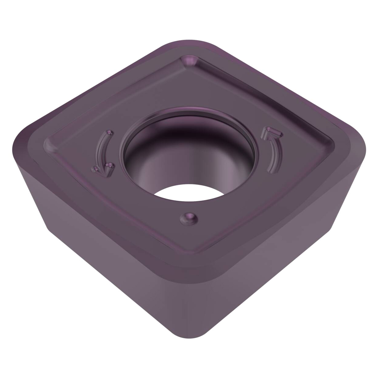 Seco Tools 10325096 | SPKT140523TN-MD16 0.551" Circle Diameter x 0.219" Thickness x 0.091" Radius x 11 Degree Clearance Angle 4 Edge Count PVD Coated MH1051 Grade Carbide Milling Insert