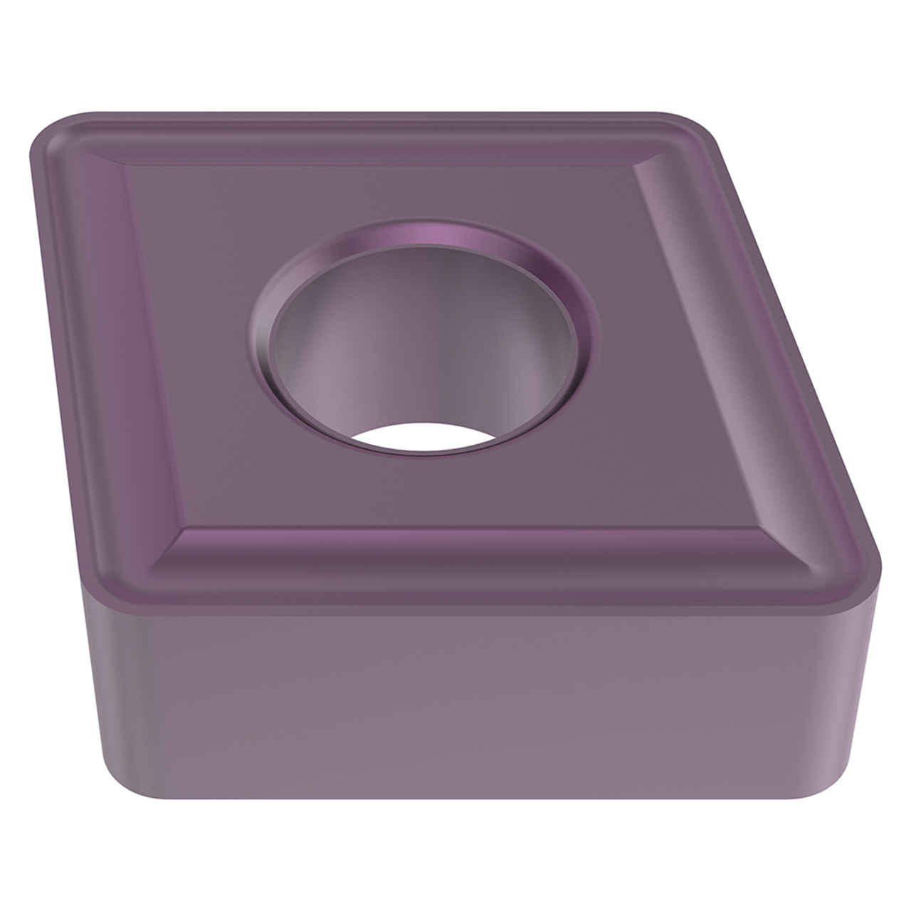 Seco Tools 10339102 | CNMG120408-MR4 0.500" Circle Diameter x 0.187" Thickness x 0.032" Radius x 80 Degree Included Angle 4 Edge Count PVD Coated TS2050 Grade Carbide Turning Insert