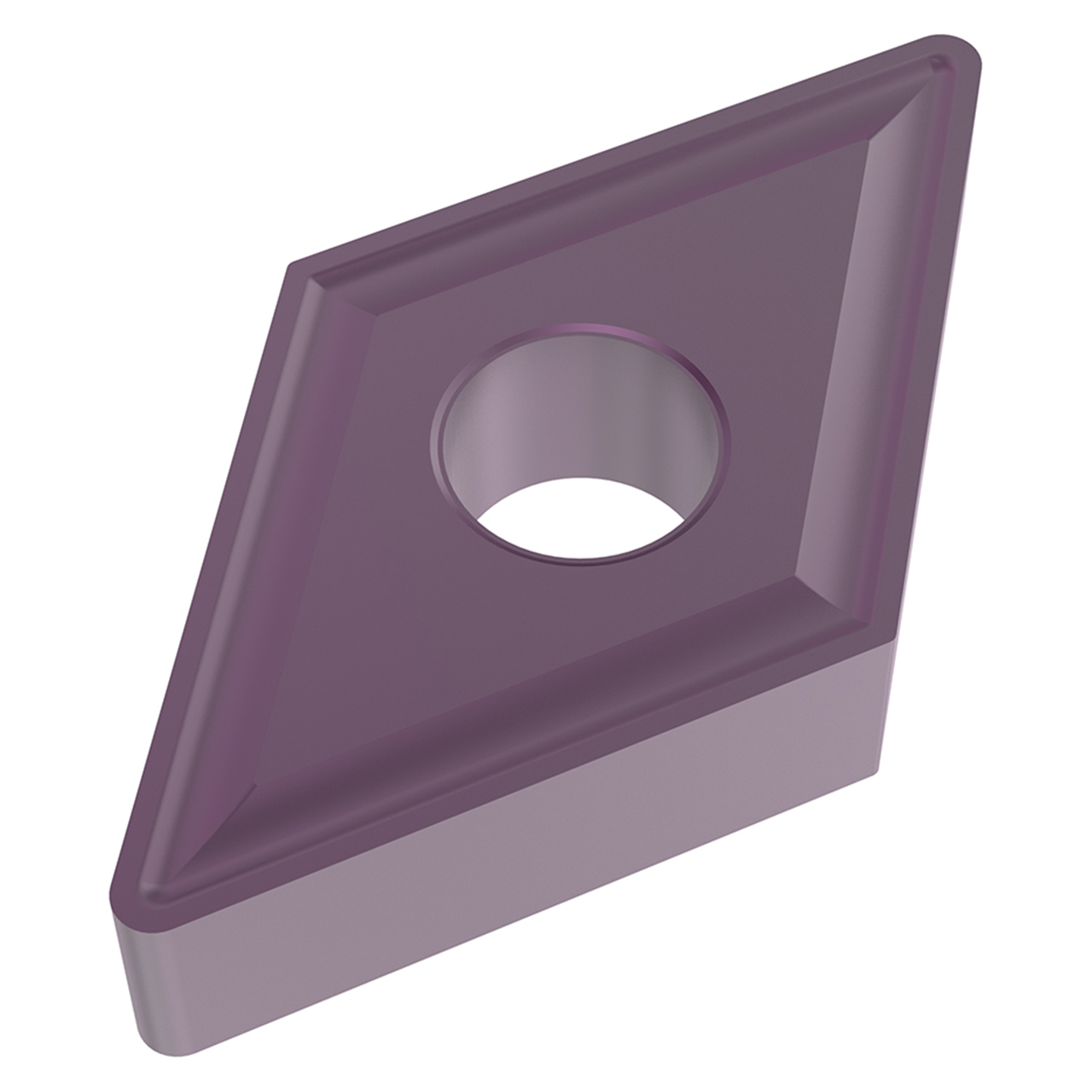 Seco Tools 10339107 | DNMG150408-MR4 0.500" Circle Diameter x 0.187" Thickness x 0.032" Radius x 55 Degree Included Angle 4 Edge Count PVD Coated TS2050 Grade Carbide Turning Insert