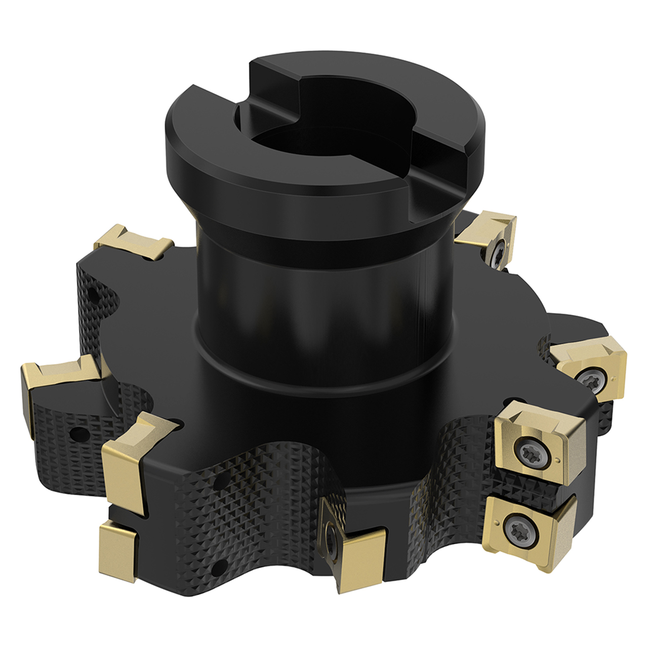 Seco Tools 10092398 | R335.18-080-20-22-4N 80.00mm Cutting Diameter x 23.00mm Cutting Depth of Cut Maximum x 5.00 Degree Rake Axial Angle 4 Cutting Edge 9700 rpm Rotational Speed Arbor R335.18 Indexable Slotting Cutter